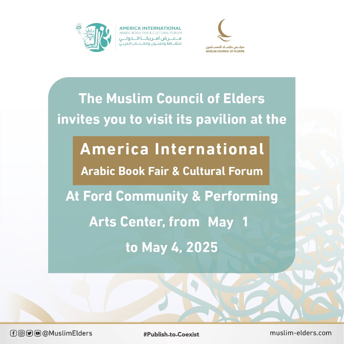 MHM Siap Berpartisipasi dalam Edisi Perdana America International Arabic Book Fair 2025
